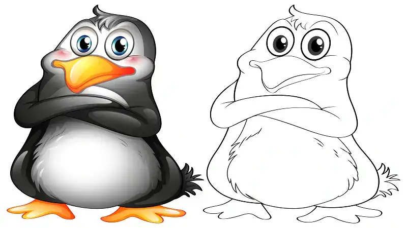 drawing:w1epl5fltma= penguin